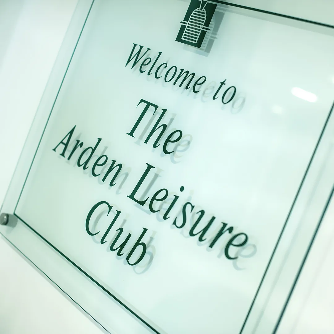 Become a member of the Arden Hotel Leisure Club.