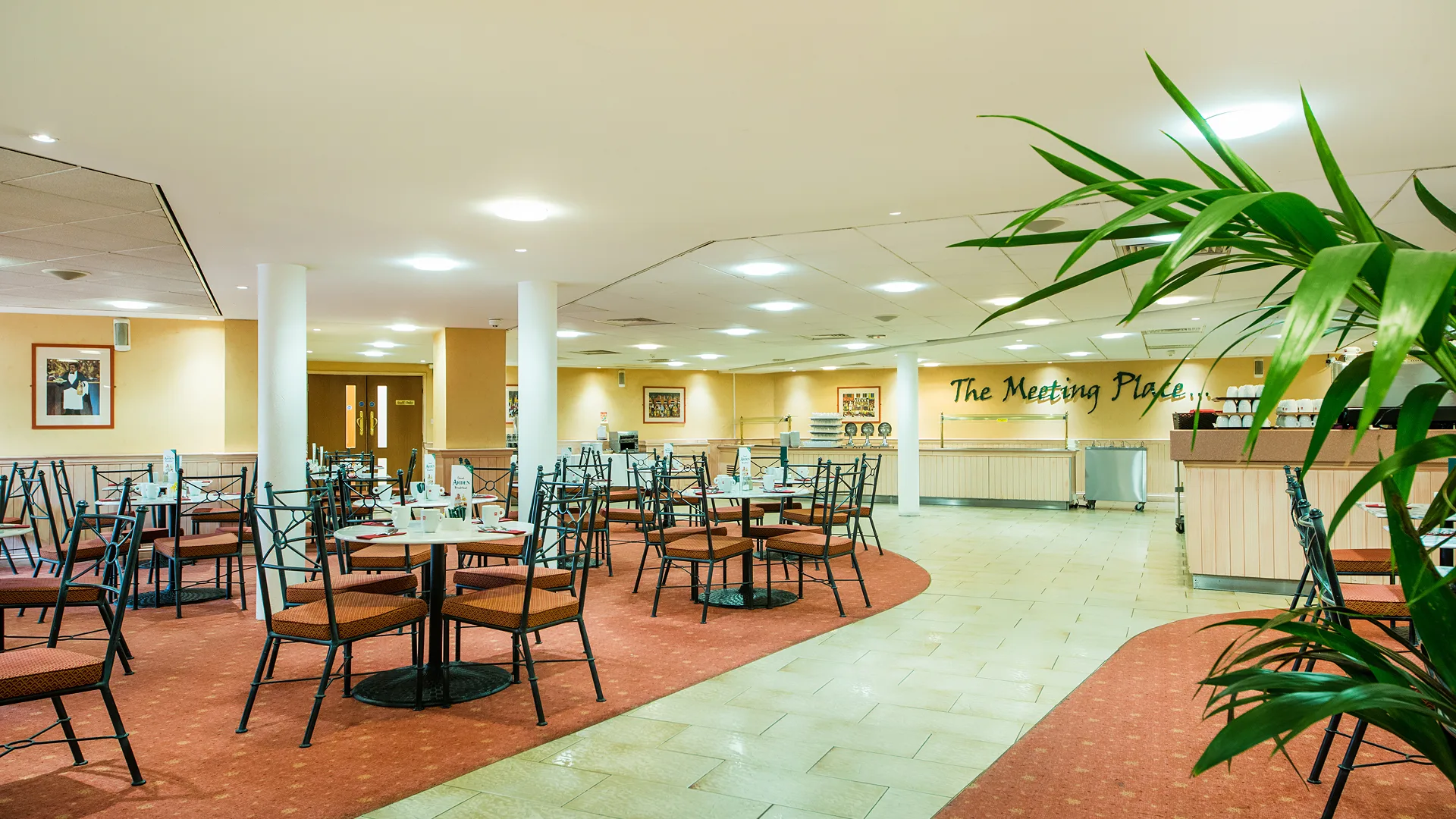 The Meeting Place, your spacious breakfast buffet at The Arden Hotel. 